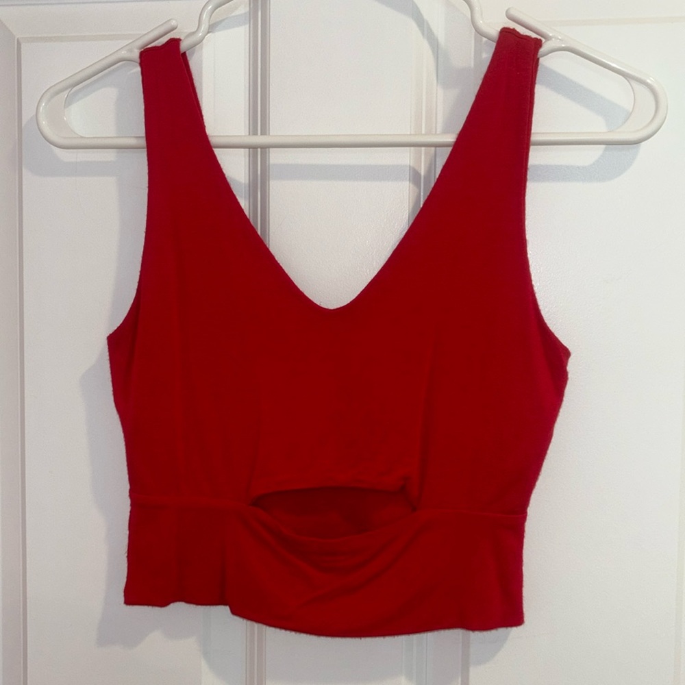 Red going out top